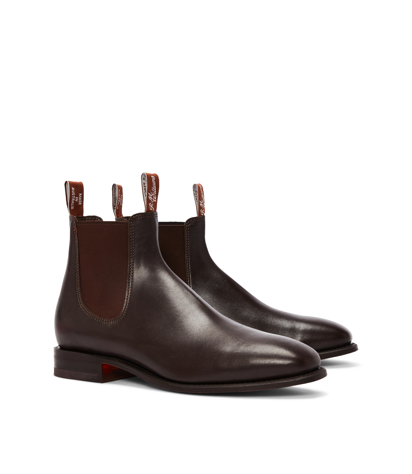 Craftsman boot - Kangaroo leather - Chestnut