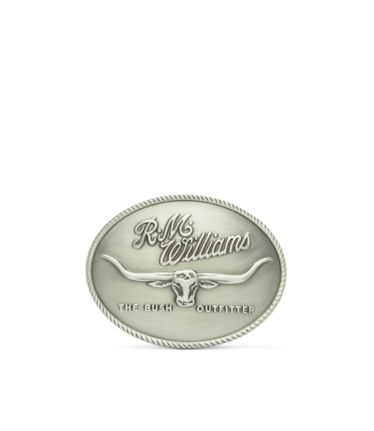 R.M.Williams logo buckle