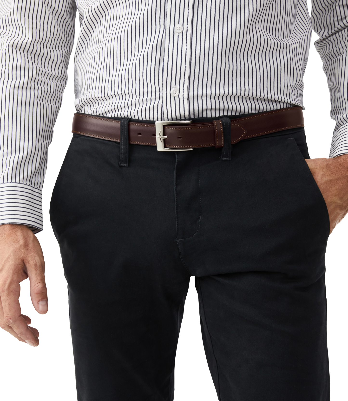1 1/4" men's dress belt